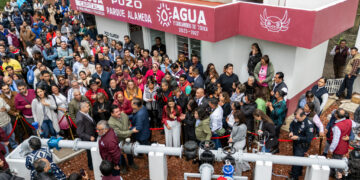 Entrega Ricardo Moreno pozo parque Alameda para abastecer a más de 12 mil habitantes