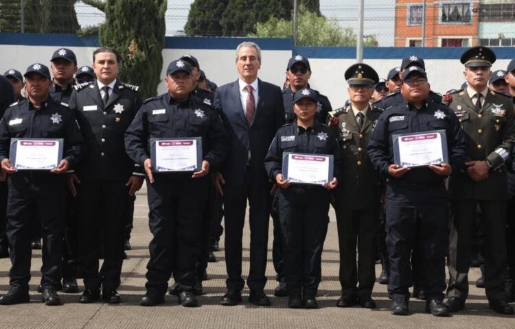 Reconoce Pepe Chedraui a Policías de la Ciudad en su Día