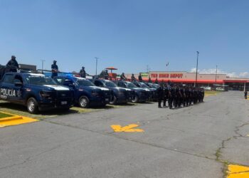 Refuerzan seguridad en Zona Norte de Toluca con Operativo Rastrillo