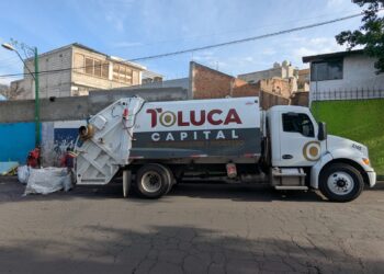 Retira Servicios Públicos de Toluca tiradero clandestino