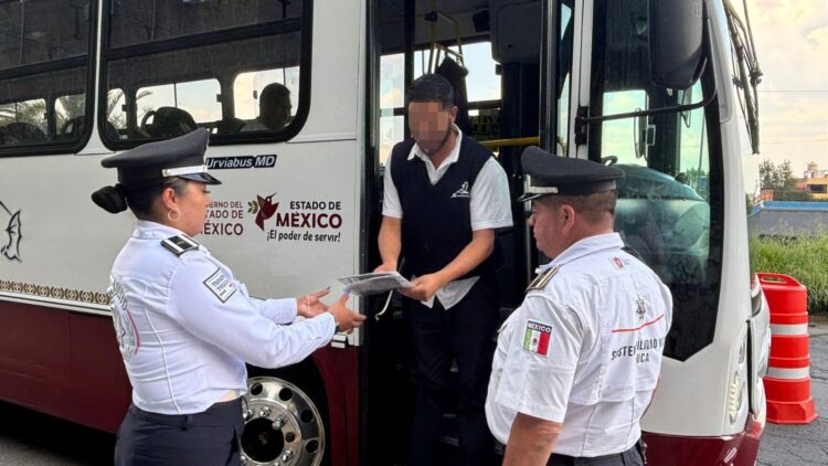 Brinda operativo Pasajero Seguro traslados confiables para trabajadores, estudiantes y familias en Toluca