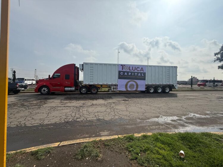 Recolecta Gobierno municipal de Toluca 30 toneladas de residuos diarios en la Central de Abastos