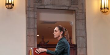 Así es el PRIAN, dice Sheinbaum tras pleito entre Fernández Noroña y ‘Alito’ Moreno