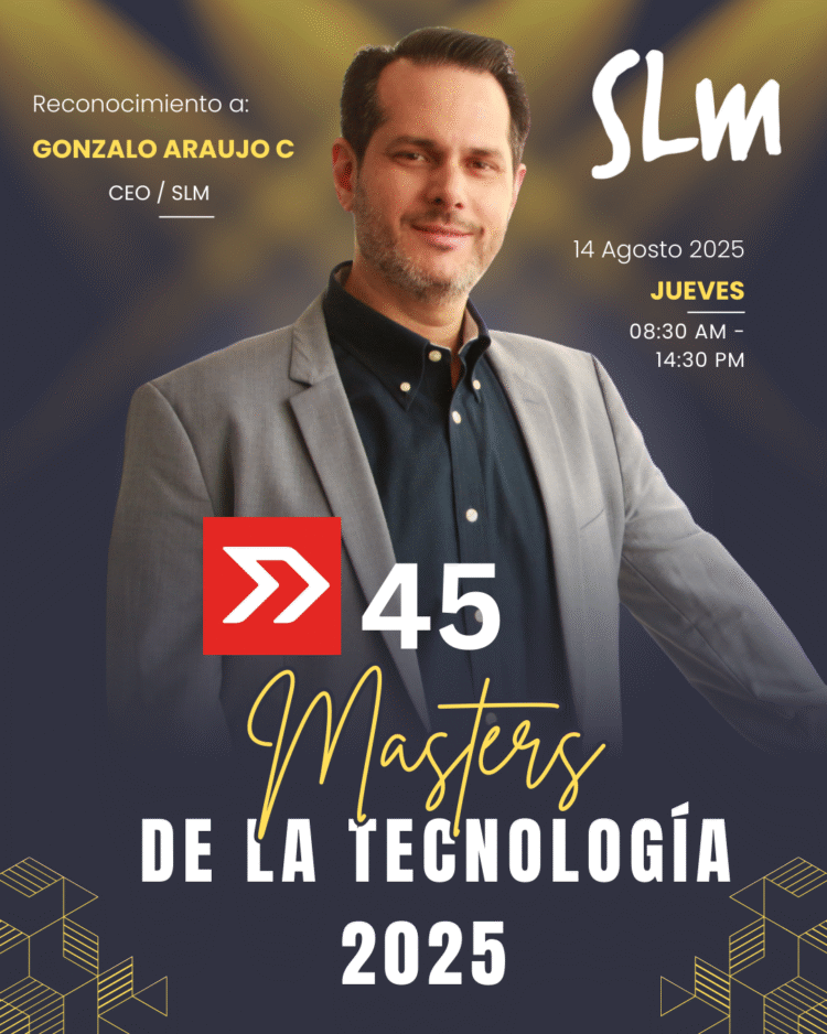 Gonzalo Araújo, CEO de SLM, reconocido entre los 45 Masters de la Tecnología 2025