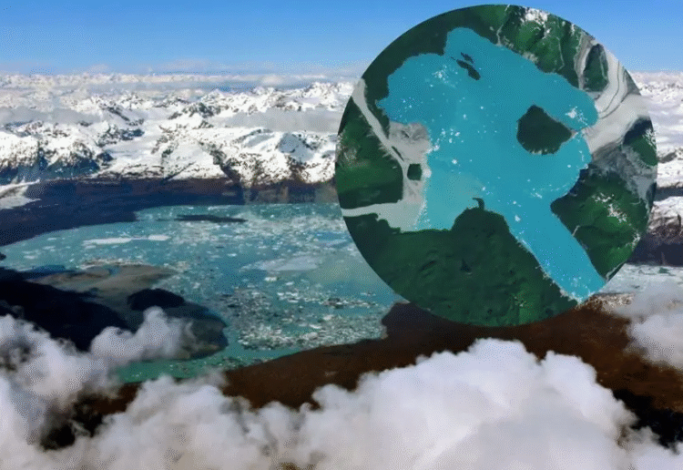 NASA descubre nueva isla en Alaska debido al deshielo de los glaciares