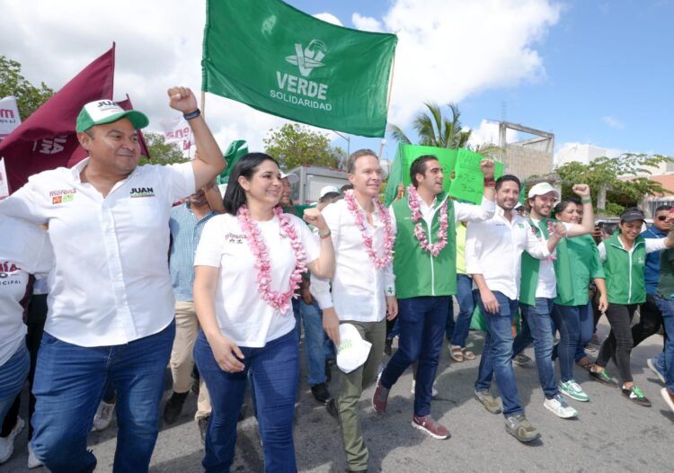 Estefanía Mercado y Gino Segura impulsan desde Solidaridad y el Senado proyectos clave para Quintana Roo
