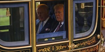 Visita de Trump a Reino Unido: Carlos III recibe en Windsor al presidente de EE.UU.