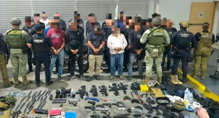 Arrestan a 38 integrantes de la Luz del Mundo en campo de adiestramiento en Michoacán