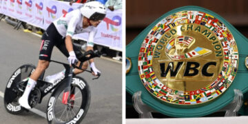 Isaac del Toro recibe cinturón especial del CMB previo al Mundial de Ciclismo: fecha, hora y dónde ver la carrera