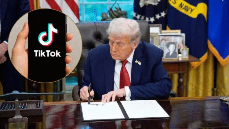 Trump firma orden ejecutiva para permanencia de TikTok en EU