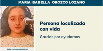 Fiscalía CDMX responde dónde está la menor María Isabella Orozco Lozano