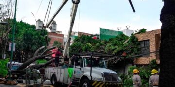 CFE restablece electricidad al 91% tras lluvias; más de 18 mil usuarios resultaron afectados