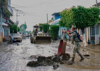Suman 72 muertos por lluvias en México; hay 48 personas no localizadas