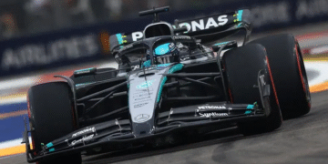 George Russell se lleva la ‘pole’ del GP de Singapur