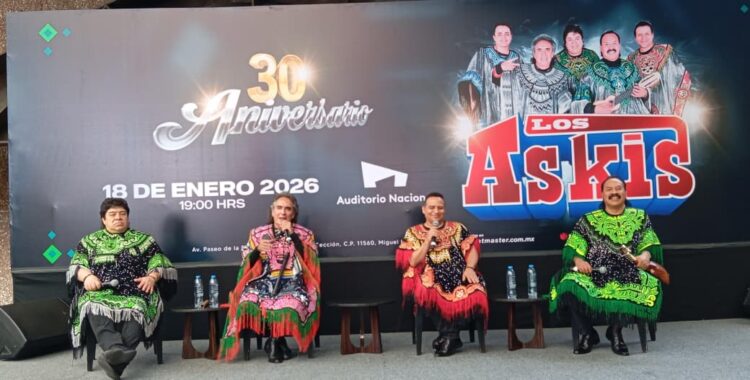 Una fiesta de sonidos y memorias: Los Askis celebran tres décadas de trayectoria en el Auditorio Nacional