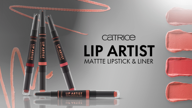 CATRICE presenta Lip Artist Matte Lipstick & Liner, que logra un look impecable acabado mate y preciso