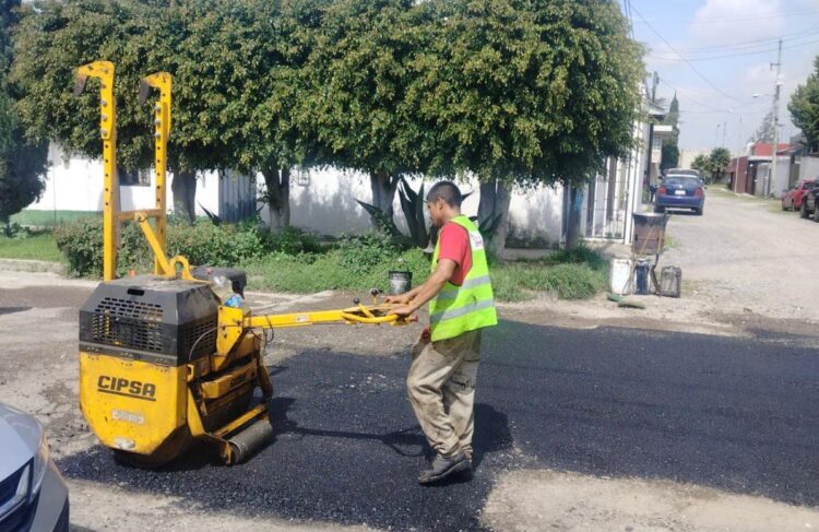 Campaña Capitalina Bacheando Puebla: impulsa la movilidad del transporte público mercantil