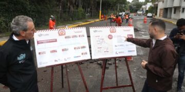 Con paso firme Gobierno de la Ciudad avanza con la Campaña Bacheando Puebla
