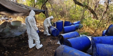 Defensa asegura metanfetamina y fentanilo en Culiacán, Sinaloa