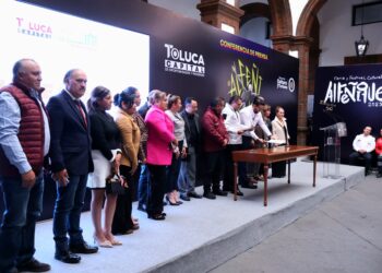 Conjuntan esfuerzos Toluca y Almoloya de Juárez en beneficio de los habitantes