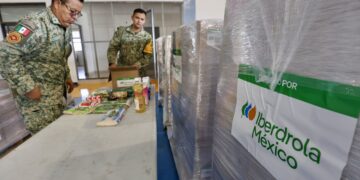 Iberdrola México entrega 1,500 despensas para las familias afectadas por las lluvias
