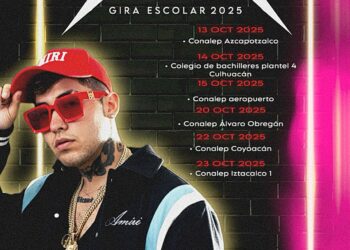 IMJUVE inicia gira escolar con el cantante SETTROC para promover la prevención del suicidio, bullying y ETS en jóvenes de la CDMX y área metropolitana