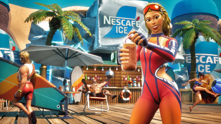 NESCAFÉ® ICE ha creado el universo digital +FRESH dentro de Fortnite, de la mano de GGTech Studios
