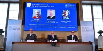 Clark, Devoret y Martinis ganan Nobel de Física 2025 por avances en mecánica cuántica