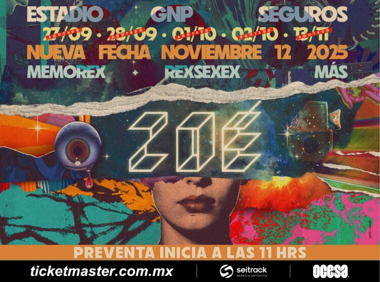 ZOÉ, cinco noches, 300 mil almas y un viaje que no termina