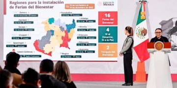 Rosa Icela anuncia Ferias y Tianguis del Bienestar y jornadas de Sí al desarme, sí a la paz en Michoacán