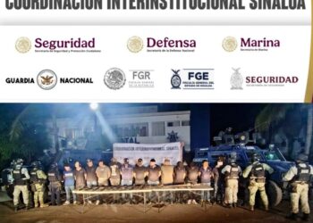Detienen en Tijuana al ‘L12’, objetivo prioritario, y a otros 14 en Sinaloa