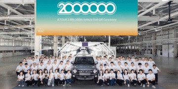 JETOUR alcanza los 2 millones de ventas en 7 años, marcando una nueva era de movilidad todoterreno híbrida a nivel global