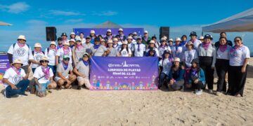 Grupo Modelo impulsa experiencias positivas previo al Corona Capital Sessions Mérida: limpian Playa Sisal con Voluntarios Modelo
