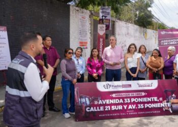 Arranca Pepe Chedraui rehabilitación vial en avenida 33 Poniente