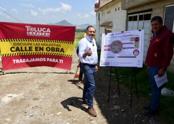 Se transforma calle Pajaritos de Tlacotepec en beneficio de sus habitantes: Ricardo Moreno
