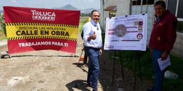 Se transforma calle Pajaritos de Tlacotepec en beneficio de sus habitantes: Ricardo Moreno