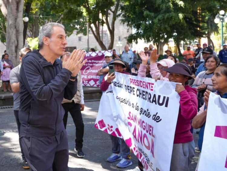 Pepe Chedraui ratifica su respaldo para las 17 juntas auxiliares