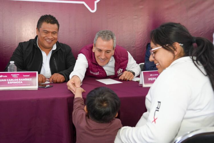 Encabeza Pepe Chedraui “El Día del Pueblo, La Capital te Escucha” en Santa María Guadalupe Tecola