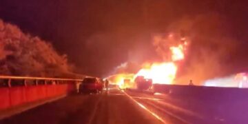 Choque múltiple de 13 vehículos en carretera de Corea del Sur deja dos muertos y cuatro lesionados