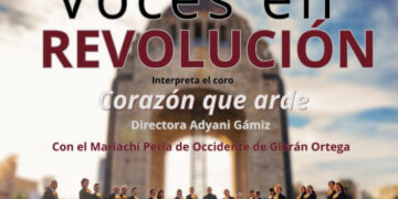 Unirán talentos el Coro Corazón que Arde y el Mariachi Perla de Occidente en el concierto “Voces en Revolución