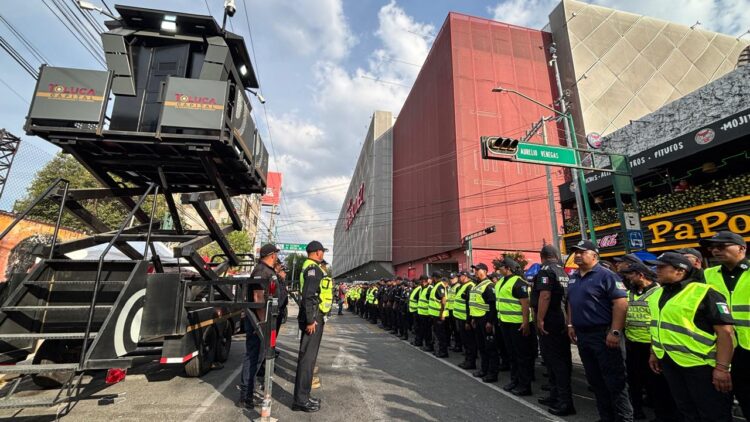 Más de 600 policías resguardarán la final entre Toluca y Tigres