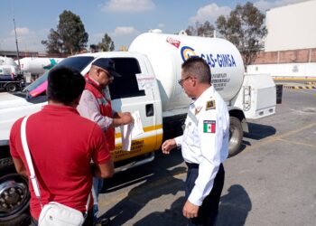Prioriza Toluca el bienestar de la población con supervisión a pipas de gas LP para evitar riesgos