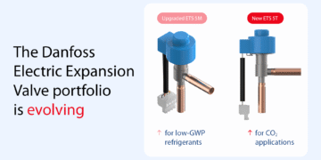 Danfoss presenta válvula de expansión eléctrica mejorada para instalaciones de CO₂