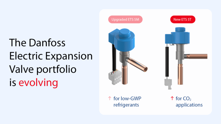 Danfoss presenta válvula de expansión eléctrica mejorada para instalaciones de CO₂