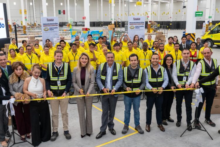 Inaugura Ricardo Moreno en Toluca el Service Center de Mercado Libre más grande de México