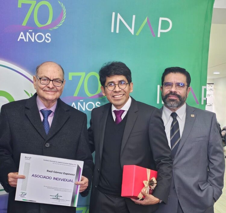 Raúl Gómez Espinosa, nuevo miembro del INAP