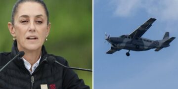 Caja negra de avión de la Marina revelará causas del accidente en Texas: Sheinbaum