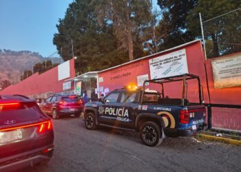 Continúa Toluca con operativo de “Sendero Seguro” en zonas escolares