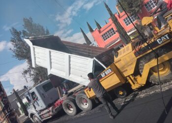 Acelera Toluca el cambio en San Cayetano al modernizar una vialidad importante para la comunidad