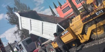 Acelera Toluca el cambio en San Cayetano al modernizar una vialidad importante para la comunidad